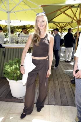 Lilly Krug at the Medienboard reception in Cannes on 17 05 2025
