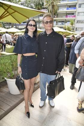 Ruby O Fee and Matthias Schweighöfer at the Medienboard reception in Cannes on 17 05 2025