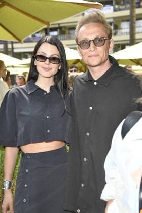 Ruby O Fee and Matthias Schweighöfer at the Medienboard reception in Cannes on 17 05 2025