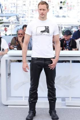 Cannes - Pillion Photocall Alexander Skarsgard posing during the Pillion photocall at the 78th annual Cannes Film Festival at Palais des Festivals on May 18, 2025 in Cannes, France. Photo by Jerome Domine ABACAPRESS.COM Cannes France  Copyright: xDominexJerome ABACAx
