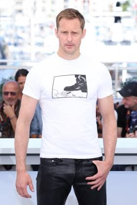 Cannes - Pillion Photocall Alexander Skarsgard posing during the Pillion photocall at the 78th annual Cannes Film Festival at Palais des Festivals on May 18, 2025 in Cannes, France. Photo by Jerome Domine ABACAPRESS.COM Cannes France  Copyright: xDominexJerome ABACAx