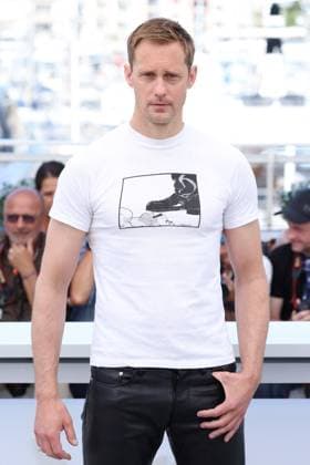 Cannes - Pillion Photocall Alexander Skarsgard posing during the Pillion photocall at the 78th annual Cannes Film Festival at Palais des Festivals on May 18, 2025 in Cannes, France. Photo by Jerome Domine ABACAPRESS.COM Cannes France  Copyright: xDominexJerome ABACAx