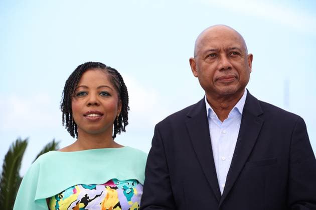 Orwell: 2+2=5 Photocall - The 78th Annual Cannes Film Festival Laurence Lascary and Raoul Peck - Orwell: 2+2=5 Photocall - The 78th Annual Cannes Film Festival in Cannes on May 18, 2025.  Copyright: x Chassery+Courdjix