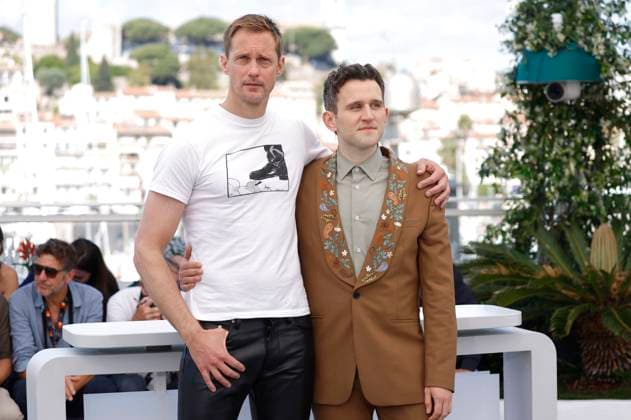 Alexander Skarsgard and Harry Melling at the photocall for the feature film Pillion at the Festival de Cannes 2025 78 Cannes International Film Festival at the Palais des Festivals Cannes, 18 05 2025 Foto:xD.xBedrosianx xFuturexImagex pillion_5507