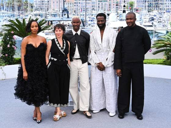 Cannes, 78th Cannes Film Festival 2025 - day 6 - Photocall of the film My Father s Shadow Cannes, 78th Cannes Film Festival 2025 - day 6 - Photocall of the film My Father s Shadow . In the photo Funmbi Ogunbanwo, Rachel Dargarvel, Akinola Davies, ??p?´ Dìrísù and Wale Davies Cannes France France  Copyright: xIPA ABACAx