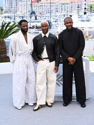 Cannes, 78th Cannes Film Festival 2025 - day 6 - Photocall of the film My Father s Shadow Cannes, 78th Cannes Film Festival 2025 - day 6 - Photocall of the film My Father s Shadow . In the Photo ??p?´ Dìrísù, Akinola Davies and Wale Davies Cannes France France  Copyright: xIPA ABACAx