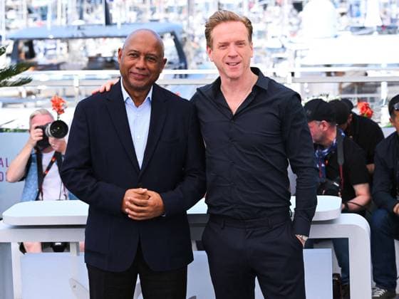 Cannes, 78th Cannes Film Festival 2025 - day 6 - Photocall of the film Orwell: 2+2=5 . Cannes, 78th Cannes Film Festival 2025 - day 6 - Photocall of the film Orwell: 2+2=5 . In the photo: Raoul Peck, Damian Lewis Cannes France France  Copyright: xIPA ABACAx