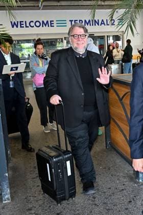 Cannes Guillermo del Toro At Nice Airport JR Guillermo del Toro arriving at Nice airport ahead 78th Cannes Film Festival in Nice, France on May, 18, 2025. Photo by Julien Reynaud APS-Medias ABACAPRESS.COM Nice France  Copyright: xReynaudxJulien APS-Medias ABACAx