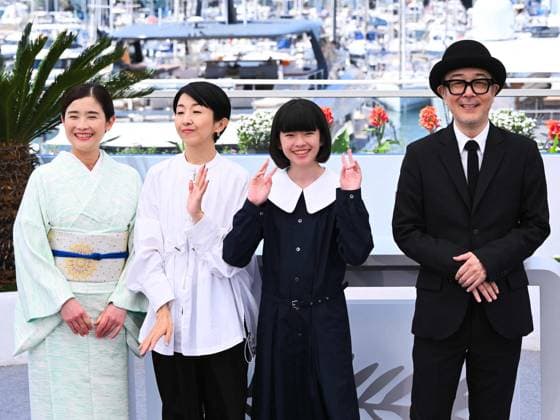 Cannes, 78th Cannes Film Festival 2025 - day 6 - Photocall of the film Renoir Cannes, 78th Cannes Film Festival 2025 - day 6 - Photocall of the film Renoir . In the photo: Hikari Ishida, Chie Hayakawa, Suzuki Yui and Lily Franky Cannes France France  Copyright: xIPA ABACAx