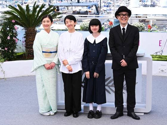 Cannes, 78th Cannes Film Festival 2025 - day 6 - Photocall of the film Renoir Cannes, 78th Cannes Film Festival 2025 - day 6 - Photocall of the film Renoir . In the photo: Hikari Ishida, Chie Hayakawa, Suzuki Yui and Lily Franky Cannes France France  Copyright: xIPA ABACAx