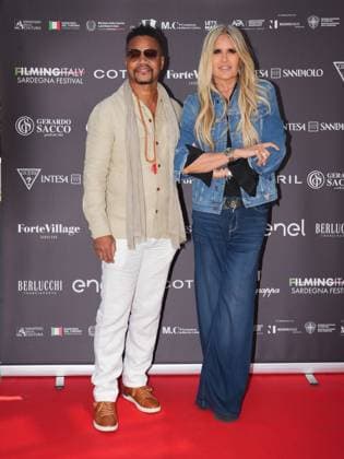 Cannes, 78th Cannes Film Festival 2025 - day 6 - press conference Filming Italy Sardinia - In the photo: Cuba Gooding Jr. and Tiziana Rocca  Copyright: xBarbaraxAmendolax xipa-agency.netx xPoolxVideoxEventsx05x IPA_Agency_IPA57874640