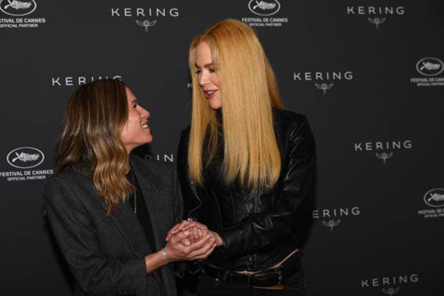 May 18, 2025, Cannes, Cote D azur, France: MARIANNA BRENNAND and NICOLE KIDMAN arrive for the photocall ahead of ther Kering Women in Motion Talk at the 78th Annual Cannes Film Festival at Palais des Festivals in Cannes, France Cannes France - ZUMAc179 20250518_zep_c179_153 Copyright: xMickaelxChavetx