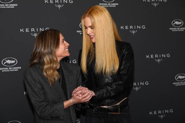 May 18, 2025, Cannes, Cote D azur, France: MARIANNA BRENNAND and NICOLE KIDMAN pose during the photocall ahead of ther Kering Women in Motion Talk at the 78th Annual Cannes Film Festival at Palais des Festivals in Cannes, France Cannes France - ZUMAc179 20250518_zep_c179_154 Copyright: xMickaelxChavetx