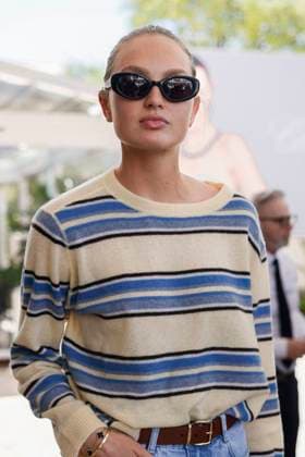 Cannes Romee Strijd leaves Hotel Martinez MP Romee Strijd leaves Hotel Martinez ahead the 78th annual Cannes Film Festival on May 18, 2025 in Cannes, France. Photo by Marco Piovanotto ABACAPRESS.COM  Copyright: xPiovanottoxMarco ABACAx