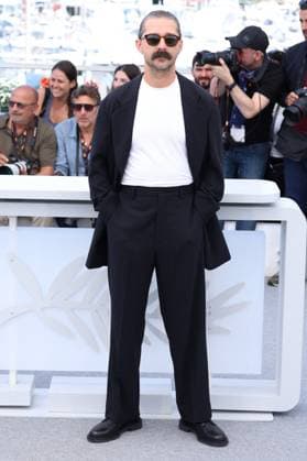 Cannes - Slauson Rec Photocall Shia LaBeouf posing during the Slauson Rec photocall at the 78th annual Cannes Film Festival at Palais des Festivals on May 18, 2025 in Cannes, France. Photo by Jerome Domine ABACAPRESS.COM Cannes France  Copyright: xDominexJerome ABACAx