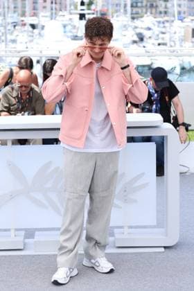 Cannes - I Love Peru Photocall Raphael Quenard posing during the I Love Peru photocall at the 78th annual Cannes Film Festival at Palais des Festivals on May 18, 2025 in Cannes, France. Photo by Jerome Domine ABACAPRESS.COM Cannes France  Copyright: xDominexJerome ABACAx