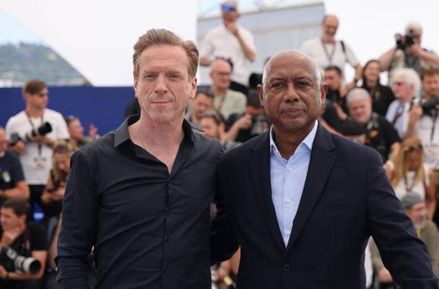 Photocall de Orwell 2 2 5 lors du 78ème Festival International du Film de Cannes Damian Lewis et Raoul Peck au photocall de Orwell 2 2 5 lors du 78ème Festival International du Film de Cannes, au Palais des Festivals à Cannes, France, le 18 mai 2025 Jacovides Moreau Bestimage Orwell 2 2 5 photocall at the 78th annual Cannes Film Festival at Palais des Festivals in Cannes, France, on May 18, 2025 Cannes France  Copyright: xJACOVIDES-MOREAUx xBESTIMAGExJACOVIDES-MOREAUx xBESTIMAGEx