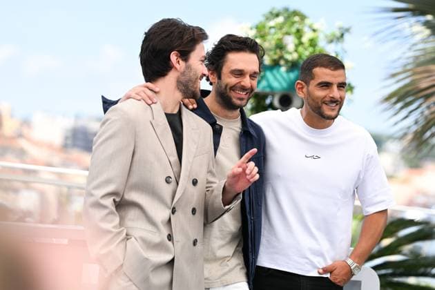 78eme Festival International du Film de Cannes Photocall du film Le Roi Soleil Festival de Cannes 2025 photocall LE ROI SOLEIL Panayotis Pascot, Pio Marmai, Sofiane Zermani 444585 2025 05 18 Cannes France  Copyright: xLionelxGuericolas MPPx STAR_444585_034