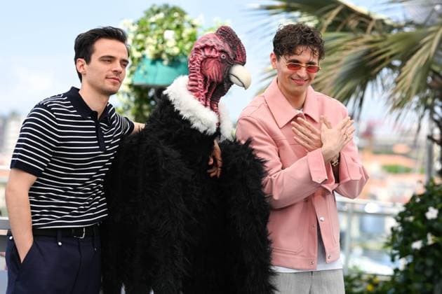 78eme Festival International du Film de Cannes Photocall du film I Love Peru Festival de Cannes 2025 photocall I LOVE PERU Hugo David, Raphael Quenard 444586 2025 05 18 Cannes France  Copyright: xLionelxGuericolas MPPx STAR_444586_030