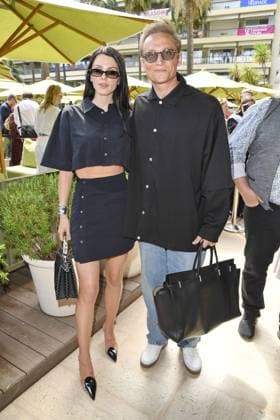 Ruby O Fee and Matthias Schweighoefer at the Medienboard reception on 17 05 2025 in Cannes Medienboard reception in Cannes
