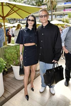 Ruby O Fee and Matthias Schweighoefer at the Medienboard reception on 17 05 2025 in Cannes Medienboard reception in Cannes
