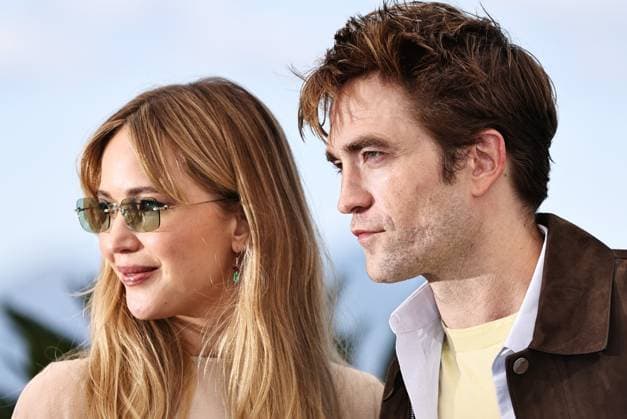 Entertainment Bilder des Tages (250518) -- CANNES, May 18, 2025 -- U.S. actress Jennifer Lawrence and British actor Robert Pattinson pose during a photocall for the film Die, My Love at the 78th edition of the Cannes Film Festival in Cannes, southern France, on May 18, 2025. ) FRANCE-CANNES-FILM FESTIVAL-PHOTOCALL GaoxJing 