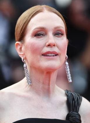 American actress Julianne Moore attends the premiere of The Phoenician Scheme at the 78th Cannes Film Festival in Cannes, France on Sunday May 18, 2025.  CAN20250518179 RUNExHELLESTAD