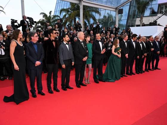Cannes, 78th Cannes Film Festival 2025 - evening 6 - Red Carpet of the film The Phoenician Scheme In the photo: Antonia Desplat, Roman Coppola, Richard Ayoade, Riz Ahmed, Charlotte Gainsbourg, Bill Murray, Rupert Friend, Mia Threapleton, Wes Anderson, Benicio del Toro, Michael Cera, Jeffrey Wright, Benedict Cumberbatch, Alexandre Desplat Copyright: xTerenghi Ipax xipa-agency.netx xPoolxPhotoxEventsx05x IPA_Agency_IPA57891846