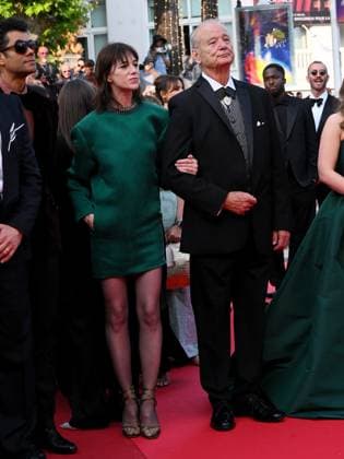 Cannes, 78th Cannes Film Festival 2025 - evening 6 - Red Carpet of the film The Phoenician Scheme In the photo: Charlotte Gainsbourg, Bill Murray  Copyright: xTerenghi Ipax xipa-agency.netx xPoolxPhotoxEventsx05x IPA_Agency_IPA57892774