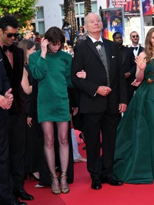 Cannes, 78th Cannes Film Festival 2025 - evening 6 - Red Carpet of the film The Phoenician Scheme In the photo: Charlotte Gainsbourg, Bill Murray  Copyright: xTerenghi Ipax xipa-agency.netx xPoolxPhotoxEventsx05x IPA_Agency_IPA57892780