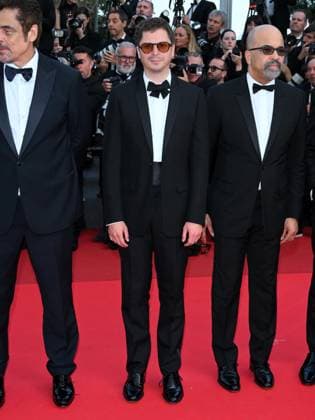 Cannes, 78th Cannes Film Festival 2025 - evening 6 - Red Carpet of the film The Phoenician Scheme In the photo: Benicio del Toro, Michael Cera, Jeffrey Wright  Copyright: xTerenghi Ipax xipa-agency.netx xPoolxPhotoxEventsx05x IPA_Agency_IPA57892802