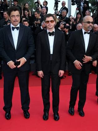 Cannes, 78th Cannes Film Festival 2025 - evening 6 - Red Carpet of the film The Phoenician Scheme In the photo: Benicio del Toro, Michael Cera, Jeffrey Wright  Copyright: xTerenghi Ipax xipa-agency.netx xPoolxPhotoxEventsx05x IPA_Agency_IPA57892787