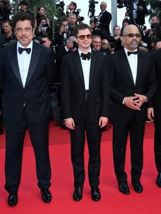 Cannes, 78th Cannes Film Festival 2025 - evening 6 - Red Carpet of the film The Phoenician Scheme In the photo: Benicio del Toro, Michael Cera, Jeffrey Wright  Copyright: xTerenghi Ipax xipa-agency.netx xPoolxPhotoxEventsx05x IPA_Agency_IPA57892796