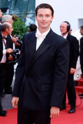 Patrick Schwarzenegger at the premiere of the feature film The Phoenician Scheme The Phoenician Masterstroke at the Festival de Cannes 2025 78 Cannes International Film Festival at the Palais des Festivals Cannes, 18 05 2025 Foto:xD.xBedrosianx xFuturexImagex phoenician_5504