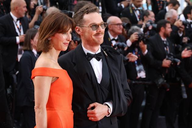 78eme Festival International du Film de Cannes Montée des marches du film The Phoenician Theme 78th Cannes Film Festival Red carpet of the film The phoenician scheme Benedict Cumberbatch 444609 2025 05 18 Cannes France Hunter, Sophie  Copyright: xIsabellexVautierx xStarfacex STAR_444609_004