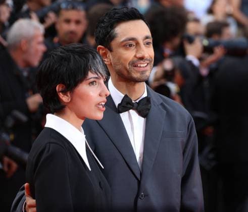78eme Festival International du Film de Cannes Montée des marches du film The Phoenician Theme 78th Cannes Film Festival Red carpet of the film The phoenician scheme Riz Ahmed 444609 2025 05 18 Cannes France Farheen Mirza, Fatima  Copyright: xIsabellexVautierx xStarfacex STAR_444609_005