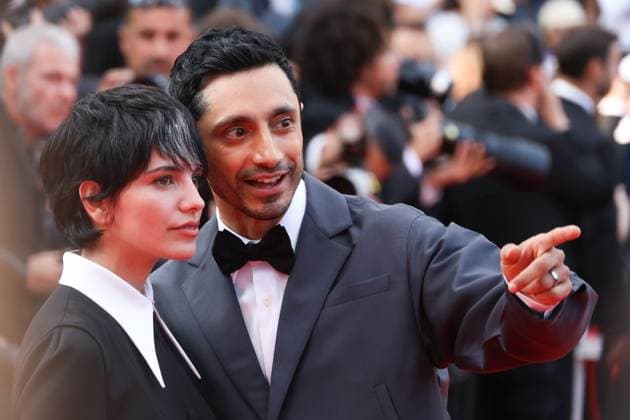 78eme Festival International du Film de Cannes Montée des marches du film The Phoenician Theme 78th Cannes Film Festival Red carpet of the film The phoenician scheme Riz Ahmed 444609 2025 05 18 Cannes France Farheen Mirza, Fatima  Copyright: xIsabellexVautierx xStarfacex STAR_444609_006