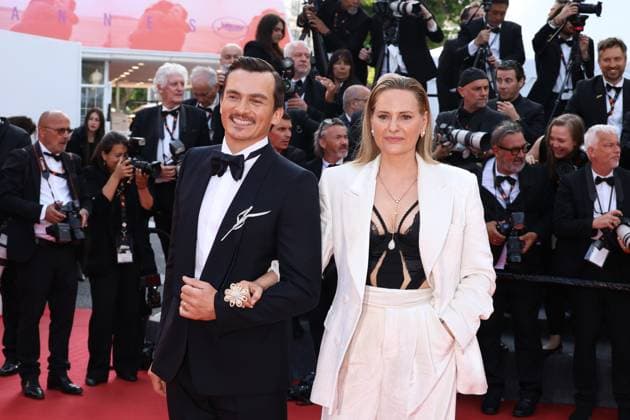 78eme Festival International du Film de Cannes Montée des marches du film The Phoenician Theme 78th Cannes Film Festival Red carpet of the film The phoenician scheme Rupert Friend 444609 2025 05 18 Cannes France  Copyright: xIsabellexVautierx xStarfacex STAR_444609_015