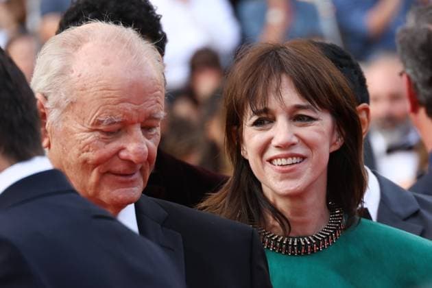 78eme Festival International du Film de Cannes Montée des marches du film The Phoenician Theme 78th Cannes Film Festival Red carpet of the film The phoenician scheme Bill Murray and Charlotte Gainsbourg 444609 2025 05 18 Cannes France  Copyright: xIsabellexVautierx xStarfacex STAR_444609_022