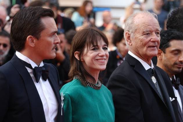 78eme Festival International du Film de Cannes Montée des marches du film The Phoenician Theme 78th Cannes Film Festival Red carpet of the film The phoenician scheme Rupert Friend, Charlotte Gainsbourg and Bill Murray 444609 2025 05 18 Cannes France  Copyright: xIsabellexVautierx xStarfacex STAR_444609_028