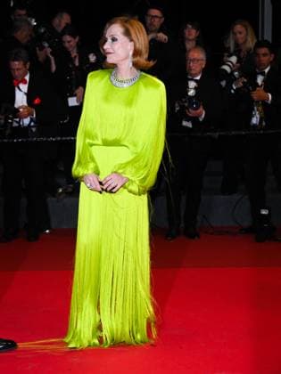 Cannes, 78th Cannes Film Festival 2025 - Evening 6 - Red Carpet of the Film La Femme la plus riche du monde Cannes, 78th Cannes Film Festival 2025 - Evening 6 - Red Carpet of the Film La Femme la plus riche du monde (The Richest woman in the world) In the Photo: Isabelle Huppert Cannes France  Copyright: xIPA ABACAx