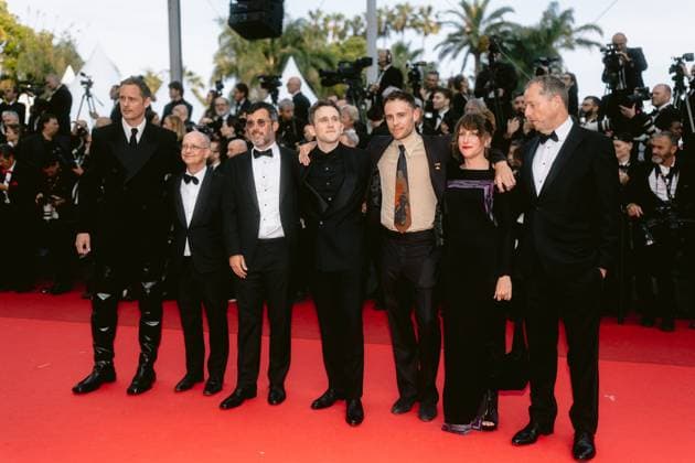 Internationale Filmfestspiele von Cannes, The Phoenician Scheme Premiere 78eme Festival International du Film de Cannes Montée des marches du film The Phoenician Theme 78th International Cannes Film Festival Red carpet for The Phoenician Theme Movie 444610 2025 05 18 Alpes Maritimes Cannes France  Copyright: xTerencexBaelenx STAR_444610_122
