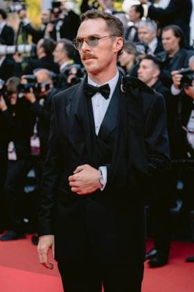 Internationale Filmfestspiele von Cannes, The Phoenician Scheme Premiere 78eme Festival International du Film de Cannes Montée des marches du film The Phoenician Theme 78th International Cannes Film Festival Red carpet for The Phoenician Theme Movie 444610 2025 05 18 Alpes Maritimes Cannes France Cumberbatch, Benedict  Copyright: xTerencexBaelenx STAR_444610_133