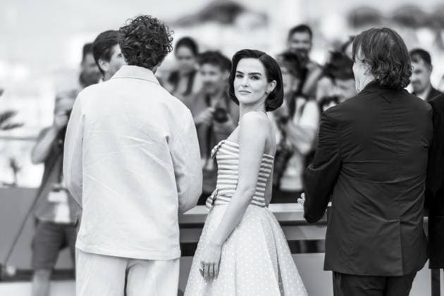 78eme Festival International du Film de Cannes Photocall du film Nouvelle Vague 78th International Cannes Film Festival Photocall with cast of Nouvelle Vague movie 444599 2025 05 18 Cannes France Deutch, Zoey  Copyright: xEstellexCarlierx xStarfacex STAR_444599_002