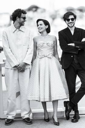78eme Festival International du Film de Cannes Photocall du film Nouvelle Vague 78th International Cannes Film Festival Photocall with cast of Nouvelle Vague movie 444599 2025 05 18 Cannes France Deutch, Zoey Dullin, Aubry Marbeck, Guillaume  Copyright: xEstellexCarlierx xStarfacex STAR_444599_011