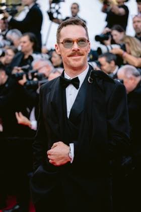 Internationale Filmfestspiele von Cannes, The Phoenician Scheme Premiere 78eme Festival International du Film de Cannes Montée des marches du film The Phoenician Theme 78th International Cannes Film Festival Red carpet for The Phoenician Theme Movie 444610 2025 05 18 Alpes Maritimes Cannes France Cumberbatch, Benedict  Copyright: xTerencexBaelenx STAR_444610_140