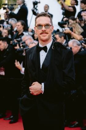 Internationale Filmfestspiele von Cannes, The Phoenician Scheme Premiere 78eme Festival International du Film de Cannes Montée des marches du film The Phoenician Theme 78th International Cannes Film Festival Red carpet for The Phoenician Theme Movie 444610 2025 05 18 Alpes Maritimes Cannes France Cumberbatch, Benedict  Copyright: xTerencexBaelenx STAR_444610_141