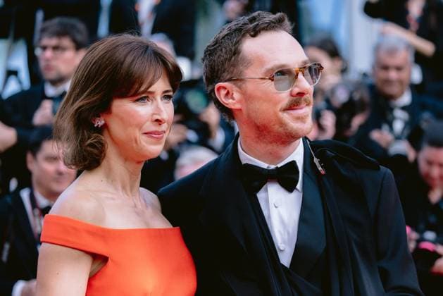Internationale Filmfestspiele von Cannes, The Phoenician Scheme Premiere 78eme Festival International du Film de Cannes Montée des marches du film The Phoenician Theme 78th International Cannes Film Festival Red carpet for The Phoenician Theme Movie 444610 2025 05 18 Alpes Maritimes Cannes France Cumberbatch, Benedict Hunter, Sophie  Copyright: xTerencexBaelenx STAR_444610_145