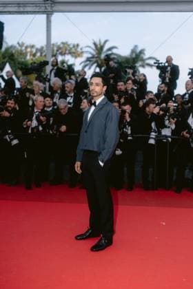 Internationale Filmfestspiele von Cannes, The Phoenician Scheme Premiere 78eme Festival International du Film de Cannes Montée des marches du film The Phoenician Theme 78th International Cannes Film Festival Red carpet for The Phoenician Theme Movie 444610 2025 05 18 Alpes Maritimes Cannes France Ahmed, Riz  Copyright: xTerencexBaelenx STAR_444610_146