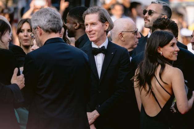 Internationale Filmfestspiele von Cannes, The Phoenician Scheme Premiere 78eme Festival International du Film de Cannes Montée des marches du film The Phoenician Theme 78th International Cannes Film Festival Red carpet for The Phoenician Theme Movie 444610 2025 05 18 Alpes Maritimes Cannes France Anderson, Wes  Copyright: xTerencexBaelenx STAR_444610_159